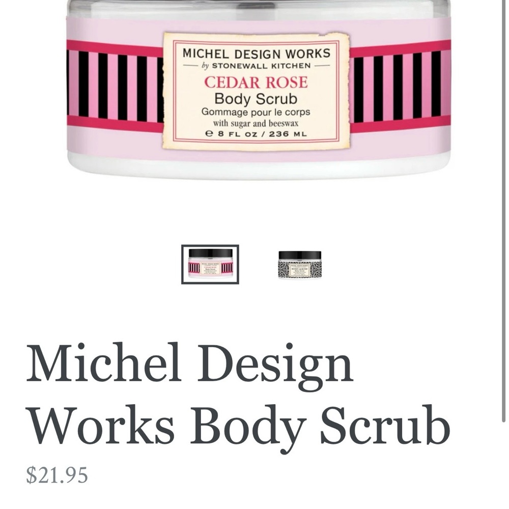 Cedar Rose Body Scrub
